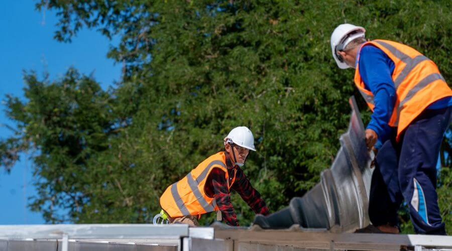 Professional gutter cleaning in Singers Glen, VA